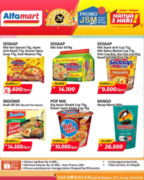 Promo Alfamart 19-21 September.